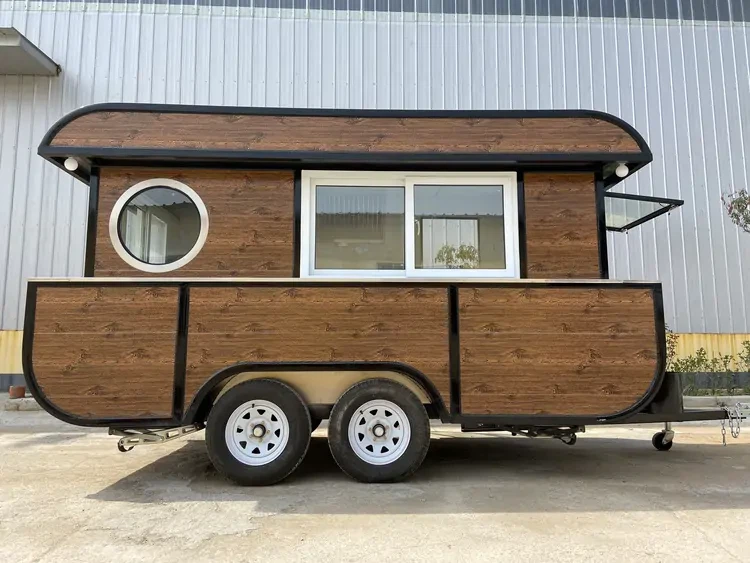 coffee vending trailer truck for sale