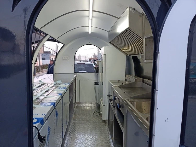 interior of the 11ft fast food trailer interior of the 11ft fast food trailer