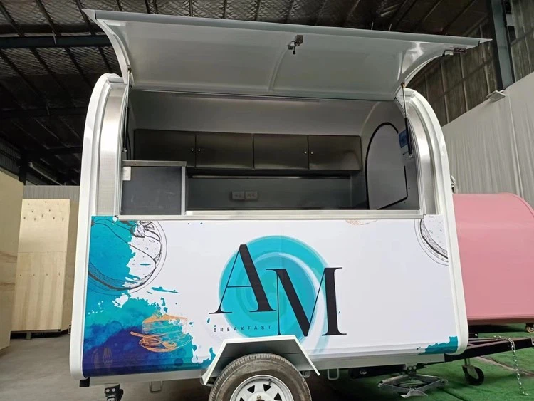7ft fully equipped breakfast food truck for sale