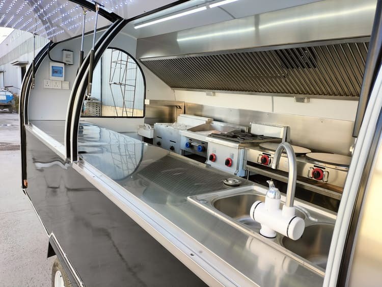mobile coffee shop equipped with commercial kitchen equipment mobile coffee shop equipped with commercial kitchen equipment