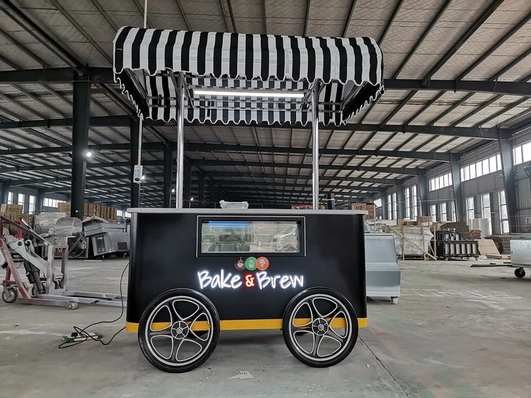 gelato push cart for sale