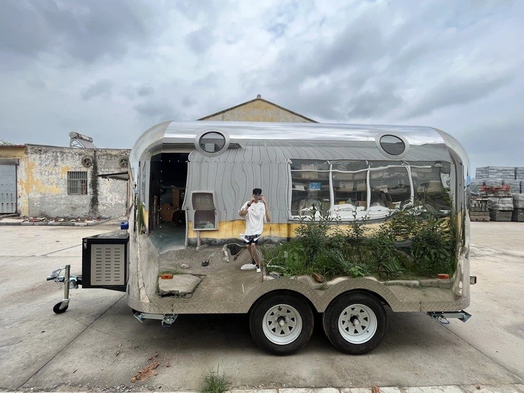 13ft custom airstream food truck