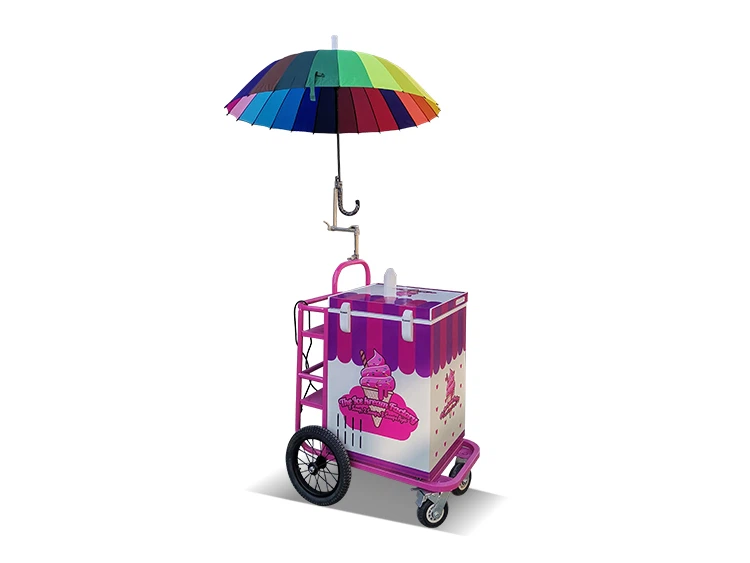 Ice-Cream-Push-Cart-with-Umbrella