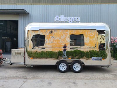 16ft Stainless Steel Food Truck