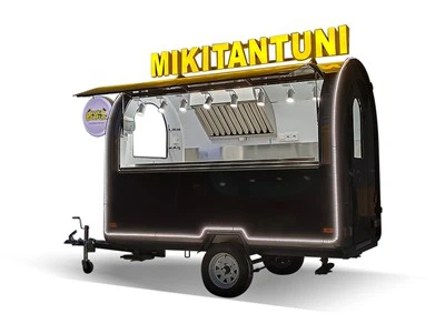 Enclosed Food Cart