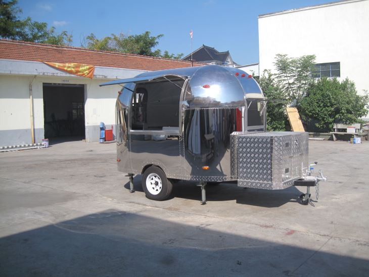 Stainless Steel Food Trailer