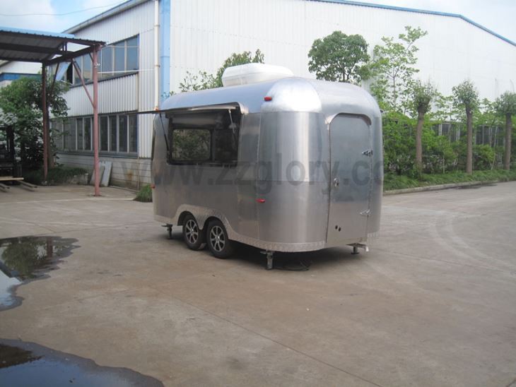 Aluminium Food Trailer