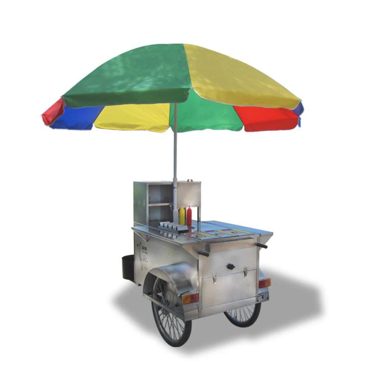 China Customized Design Hot Dog Cart Bike Suppliers Wholesale Price Hot Dog Cart Bike Glory