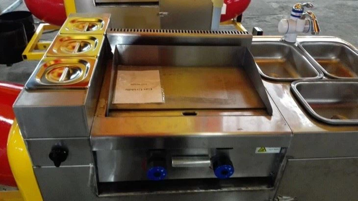 Hot Dog Cart With Grill For Sale