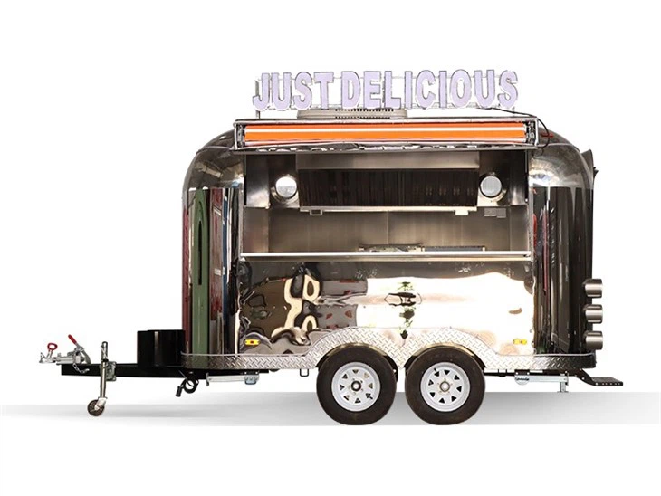 Small Airstream Food Truck