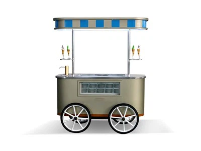 Ice Cream Vending Cart